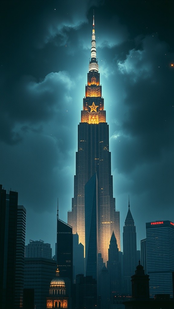 The Ascension Spire: A Geopolitical Mythos of the Tri-Sky Accord