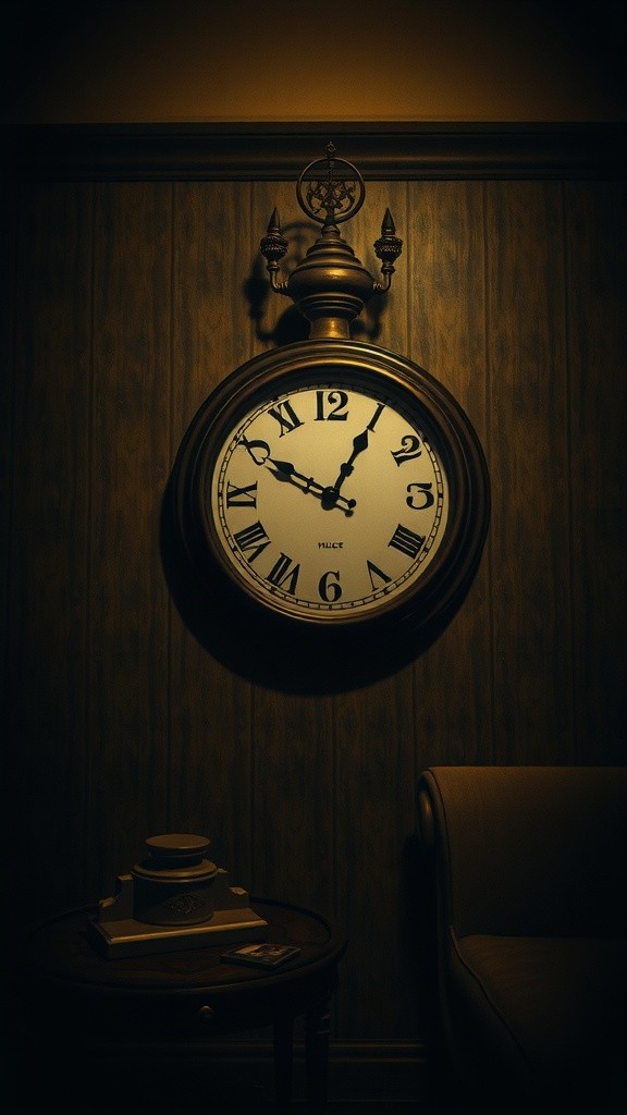 Jam Dinding di Kamar Tamu: Kisah Horor dengan Plot Twist