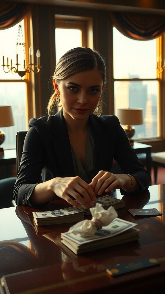 Money Love with a Rich Woman 🤑