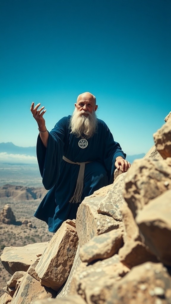 Moses and the Ten Commandments: A Divine Encounter
