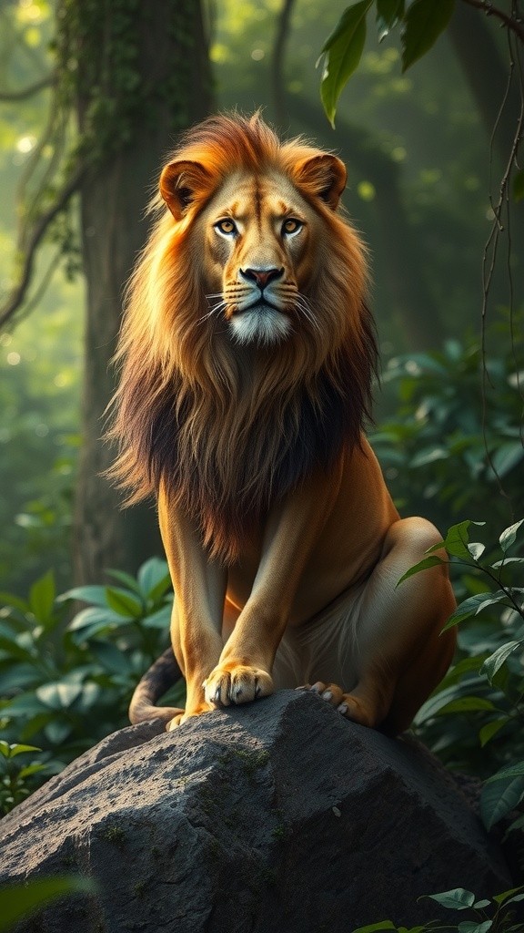 दयालु शेर की कहानी