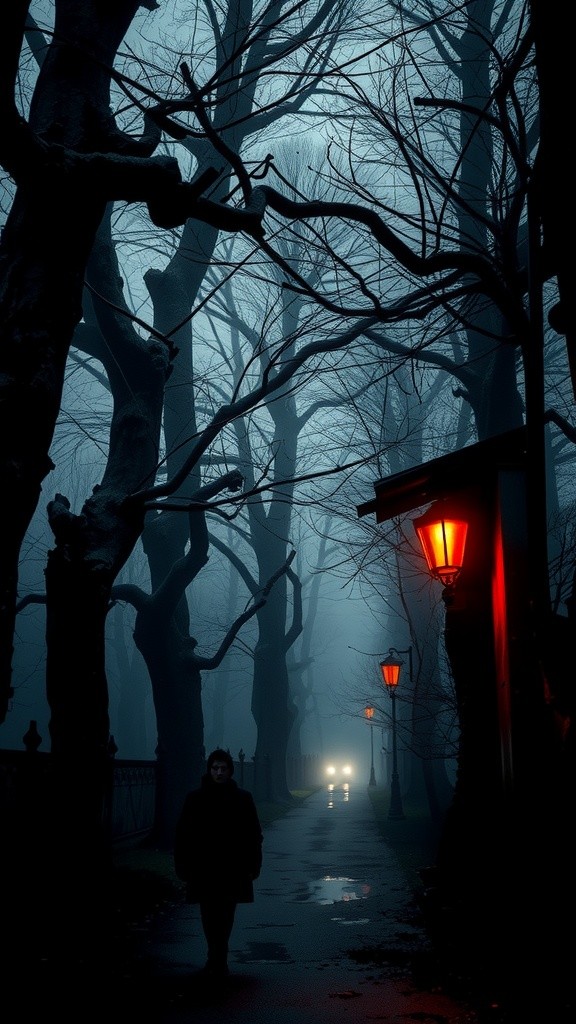 The Man in the Woods: A Haunting Encounter