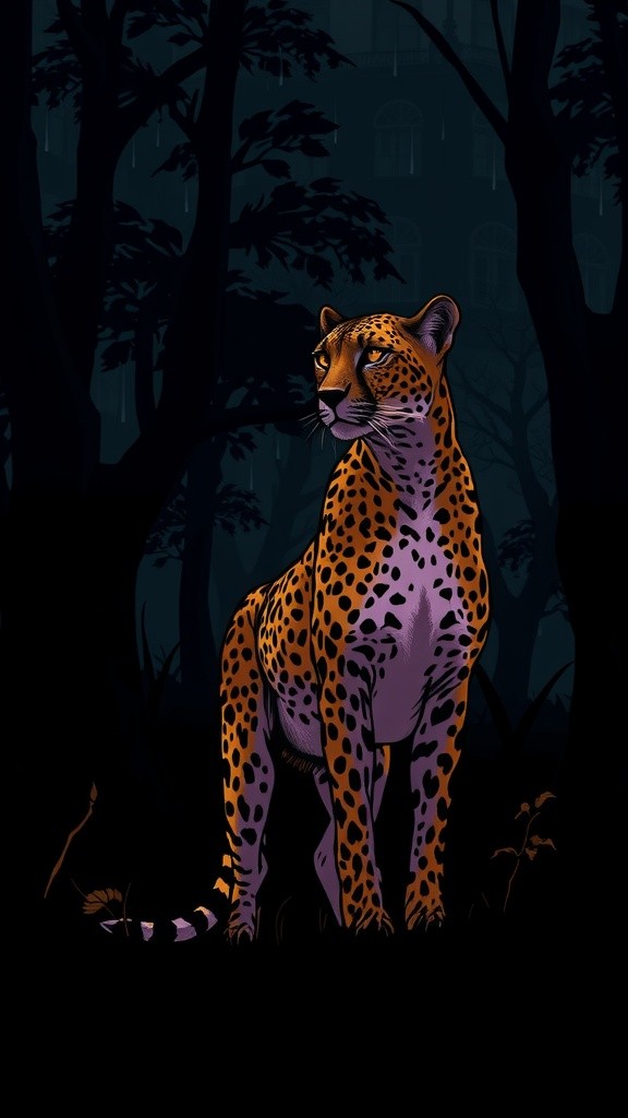Midnight Cheetah: A 60-Second Horror Tale