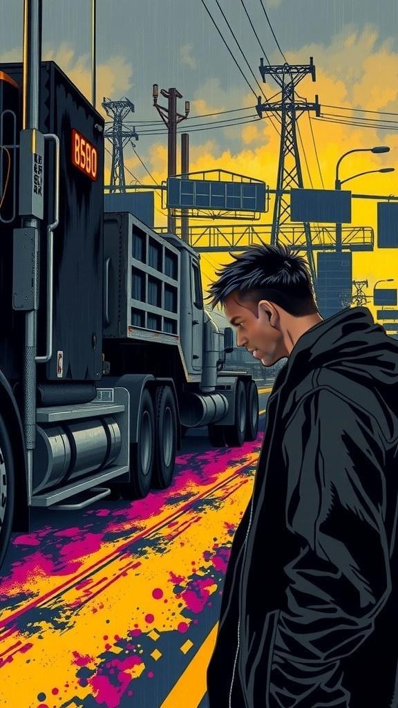The Hitchhiker with Black Eyes