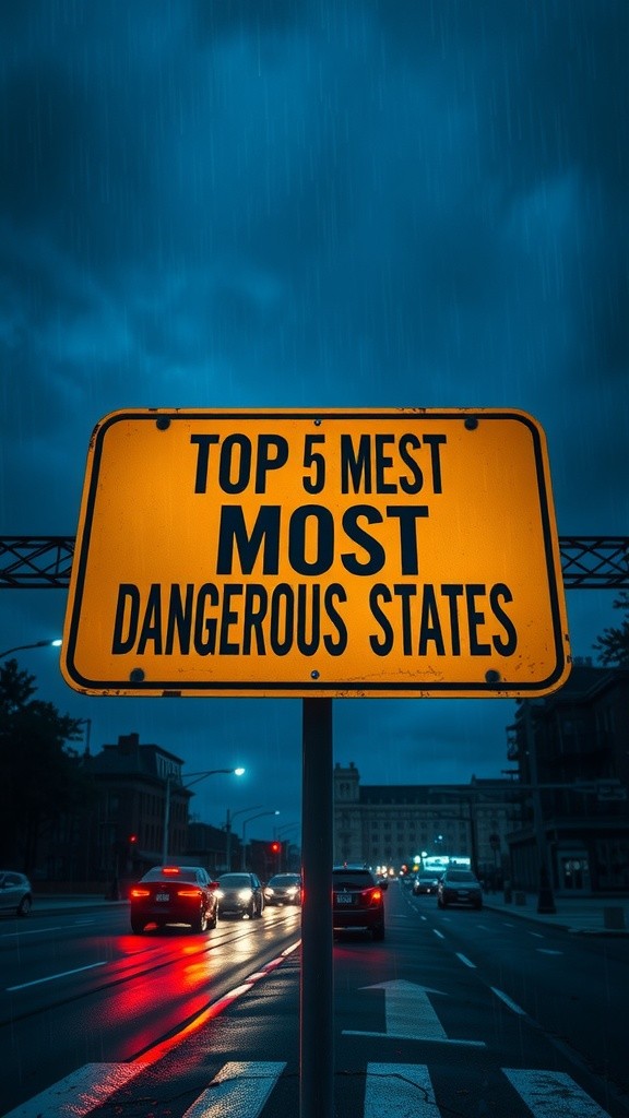 Top 5 Most Dangerous States in the U.S.