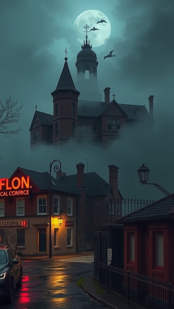 The Cursed Mansion: Secrets in the Shadows