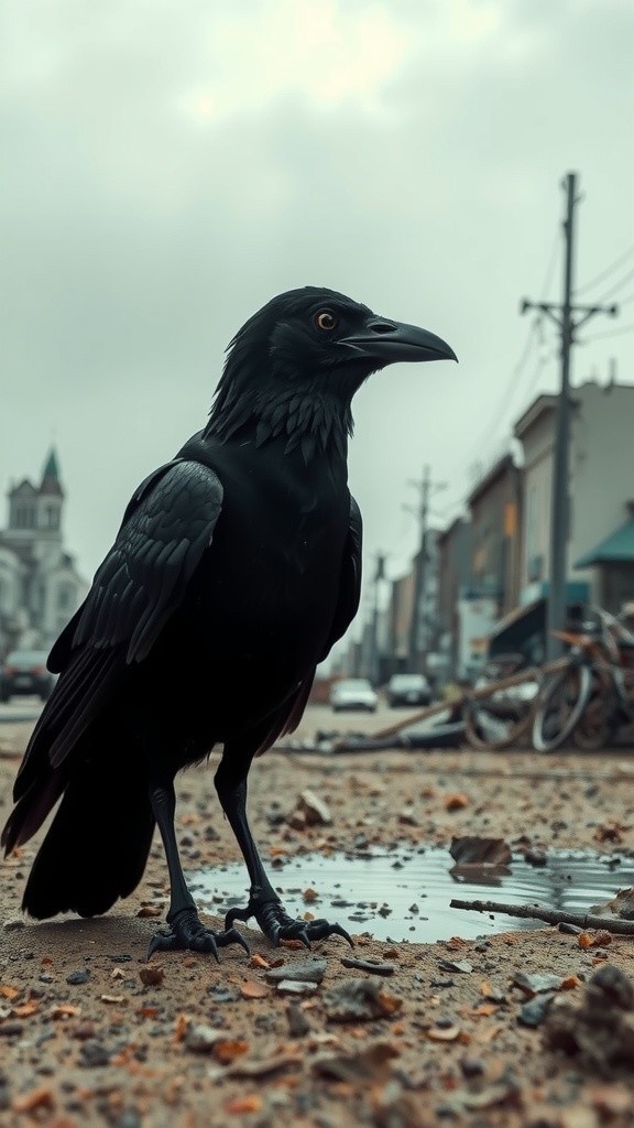 The Clever Crow: A Tale of Resourcefulness