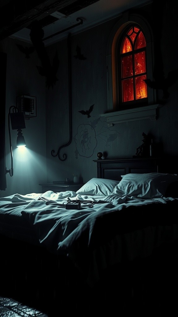 Encountering Shadows: A Nightly Fright