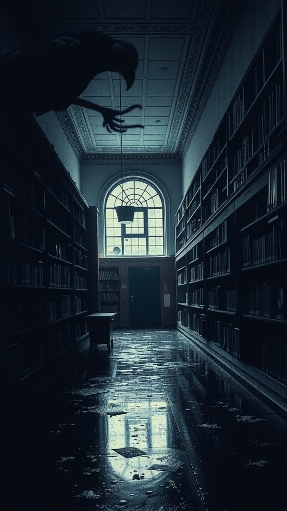 The Ghost in the School Library