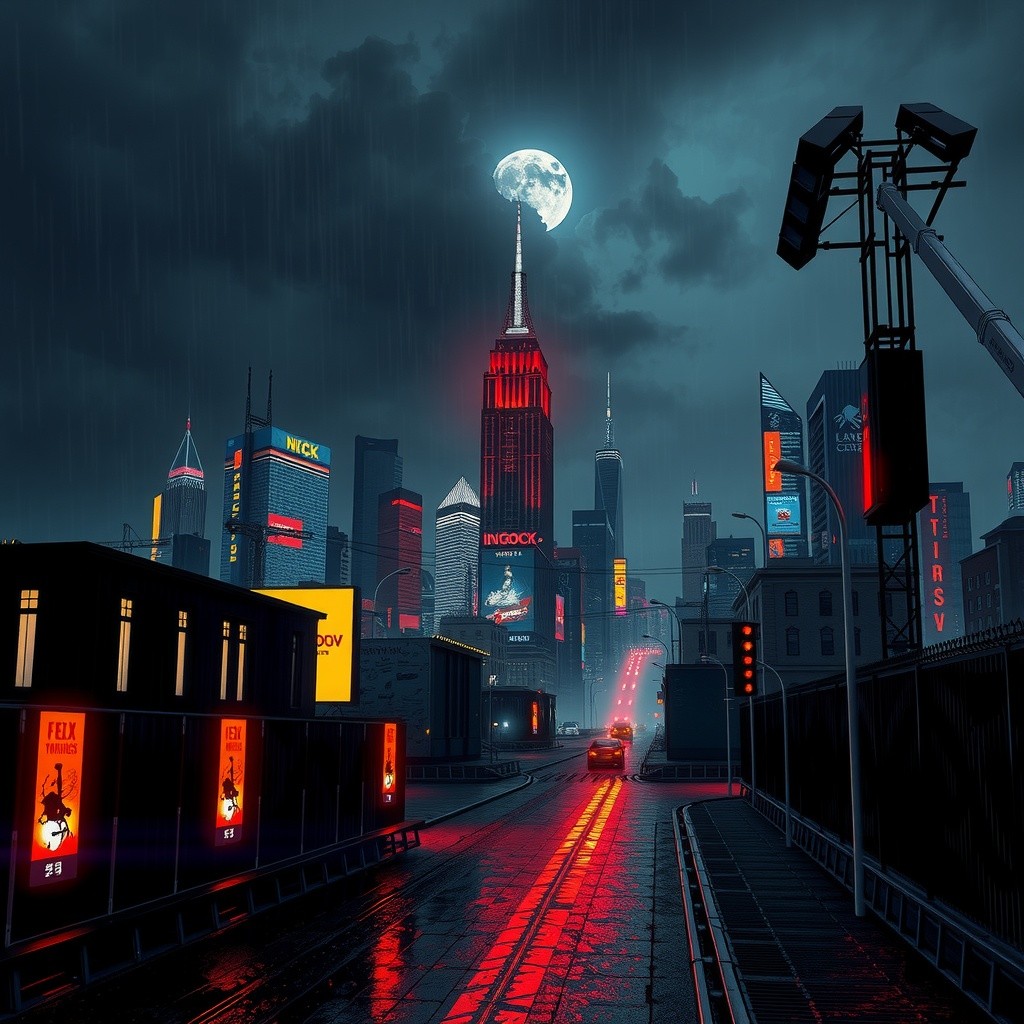 Neon Eclipse: The Last Stand of Humanity