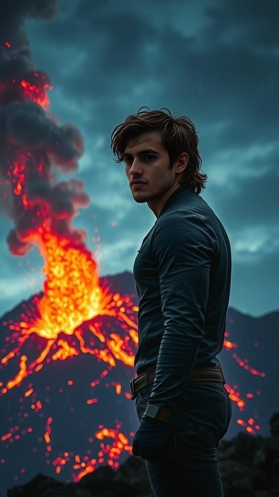 Rian the Warp Master vs. Bandits at the Volcano
