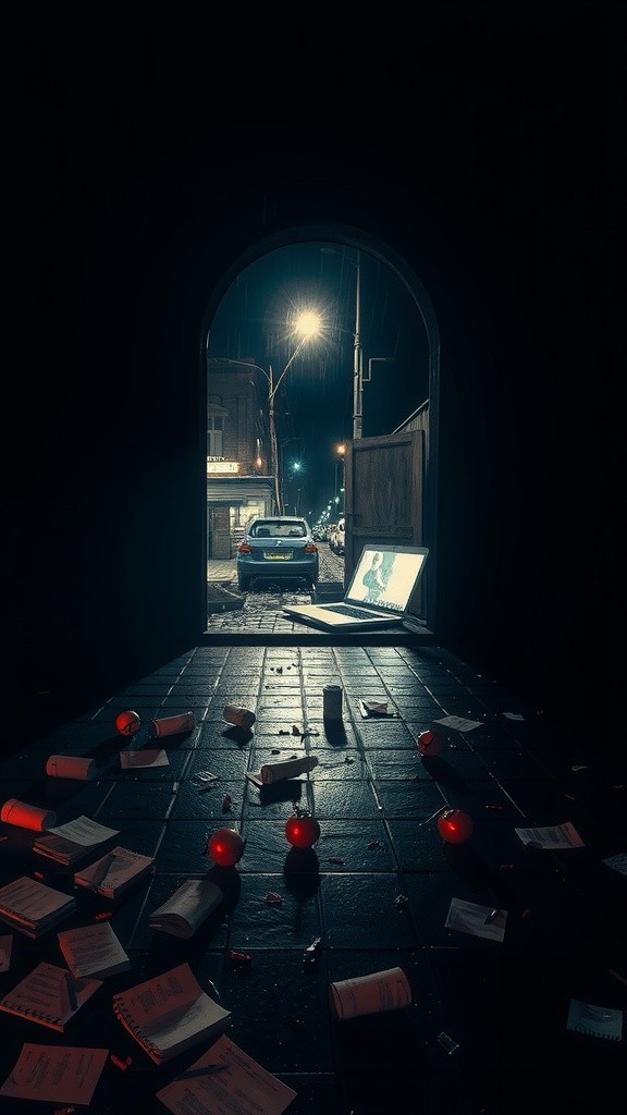 Shadows in the Hall: A Spooky Narrative