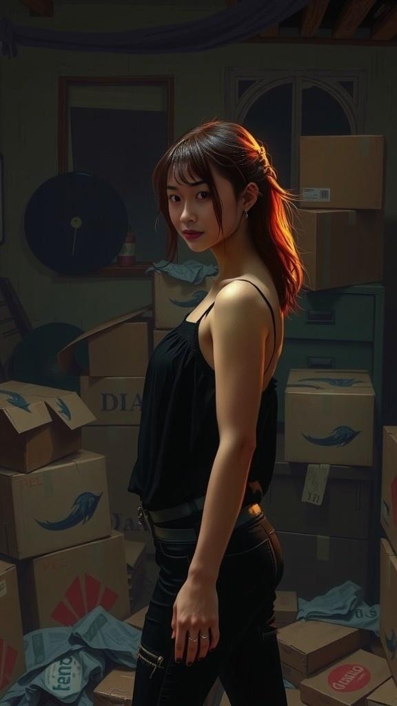 Bayangan Menakutkan Rina