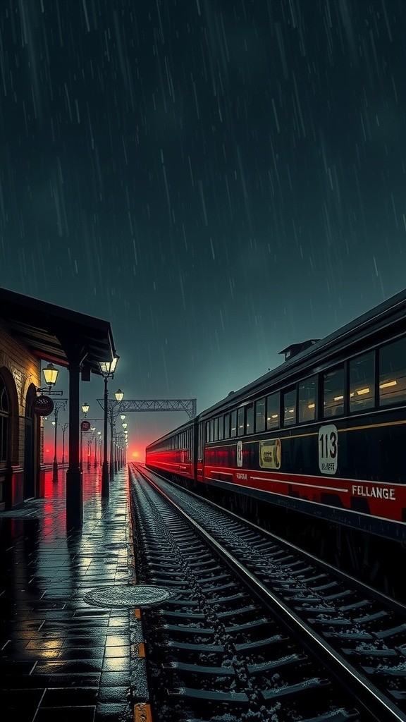 The Last Train: A Midnight Encounter