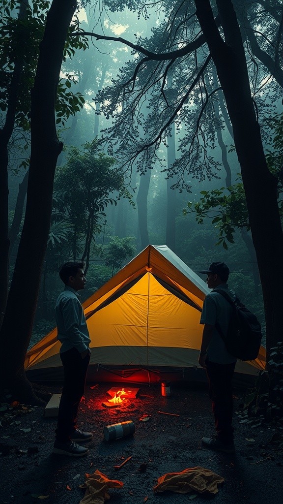 Camping Horor yang Kocak