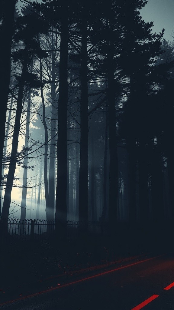 Whispers in the Black Woods