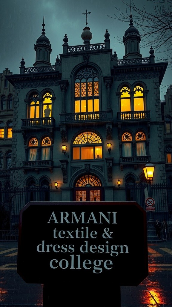 Armani Textile & Dress Design College: Courses and Contact Information