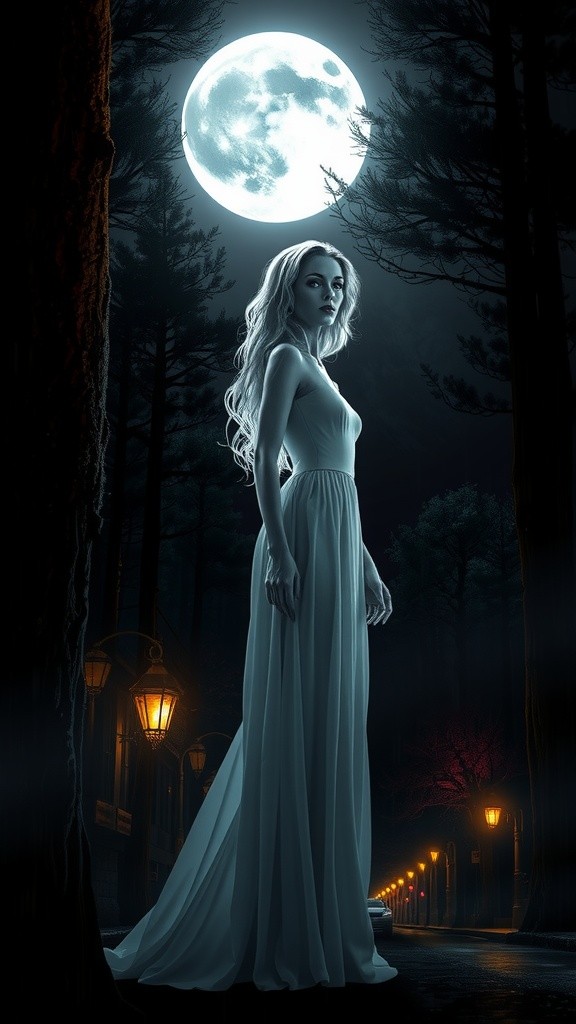 Whispers of the Moonlit Night