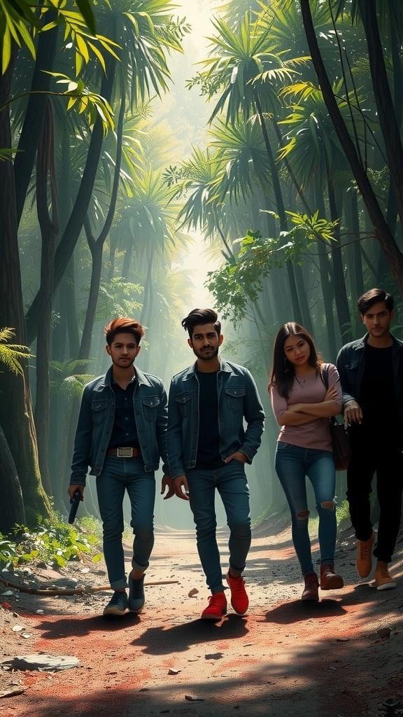 ভয়ঙ্কর আওয়াজ: জঙ্গলে এক্সপ্লোরেশন ও জরুরি উদ্ধার