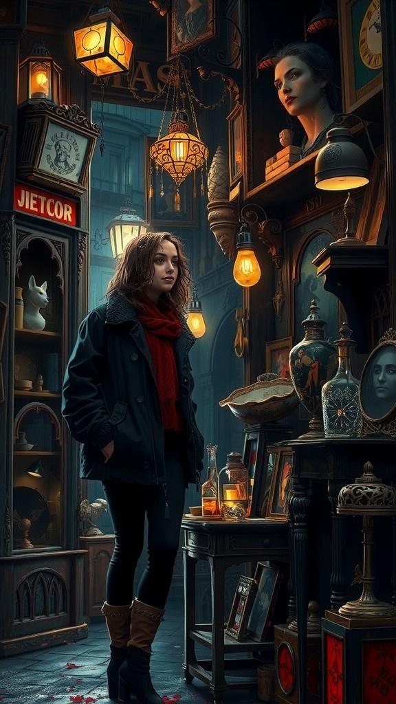Reflections of Terror: Anna's Descent