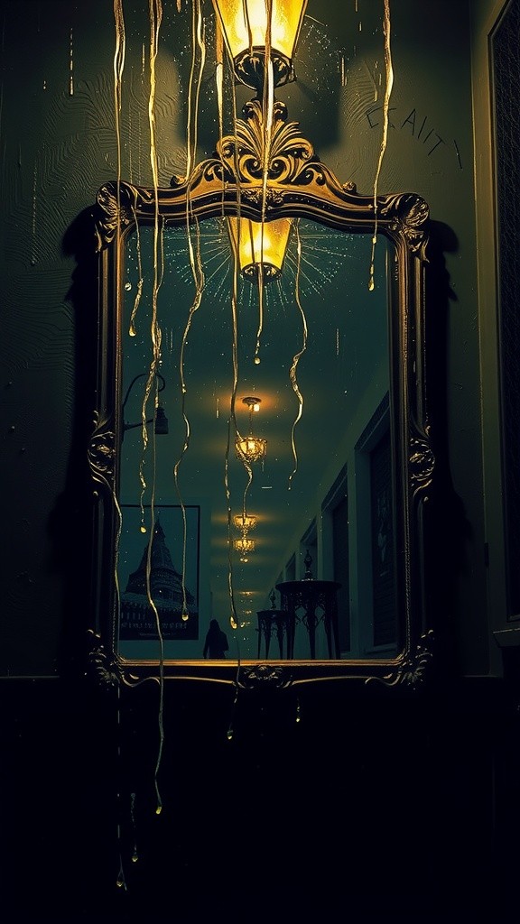 Reflections of the Damned: Ensnared in Glass