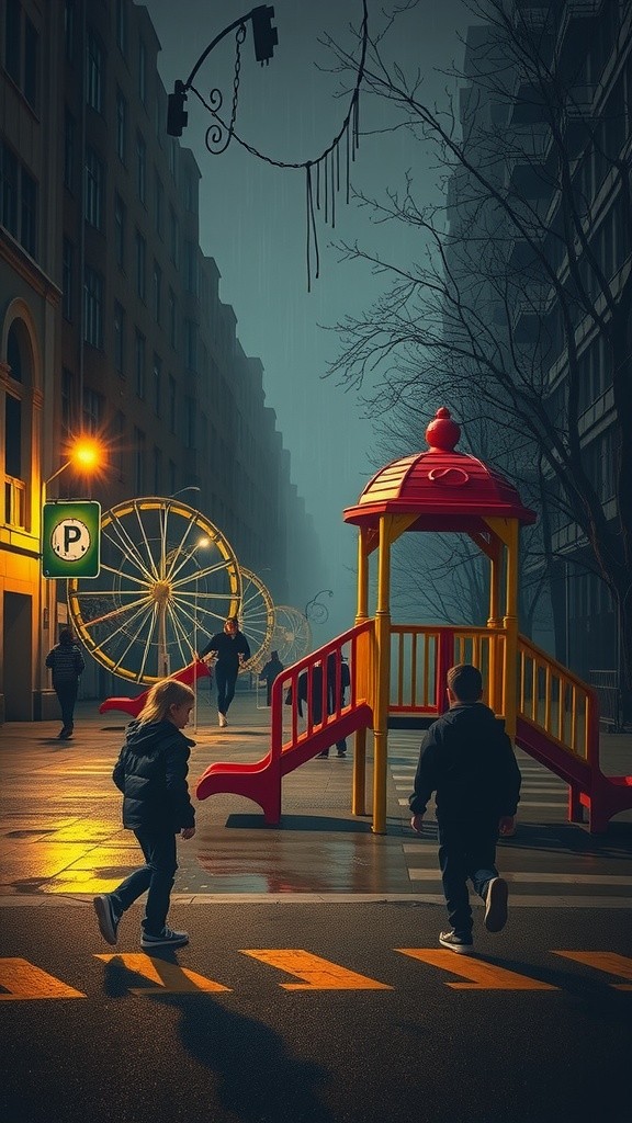 Friendly Ghosts Bring Fun to the Playground