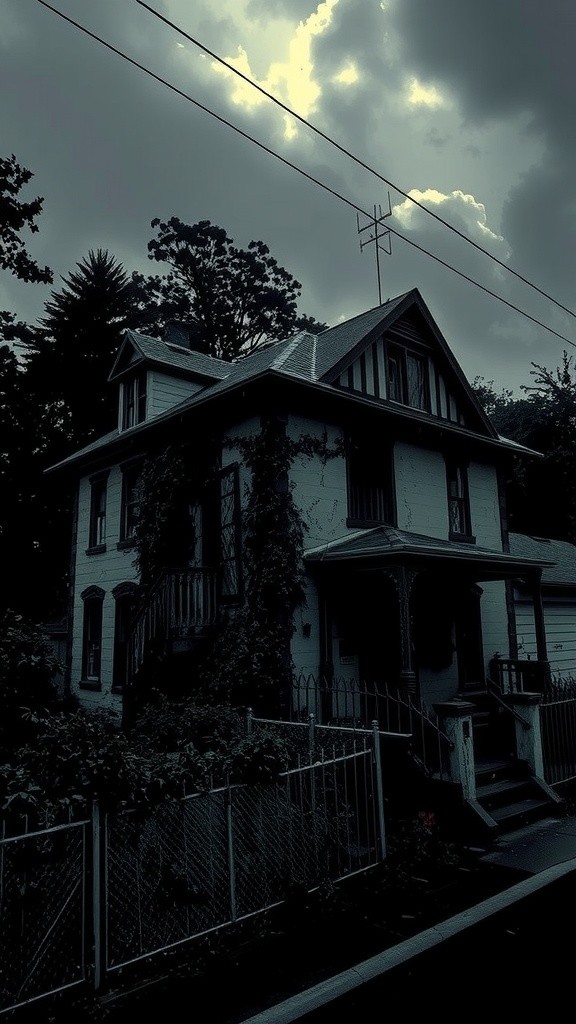 Ghostly Echoes: The Abandoned Mansion Mystery