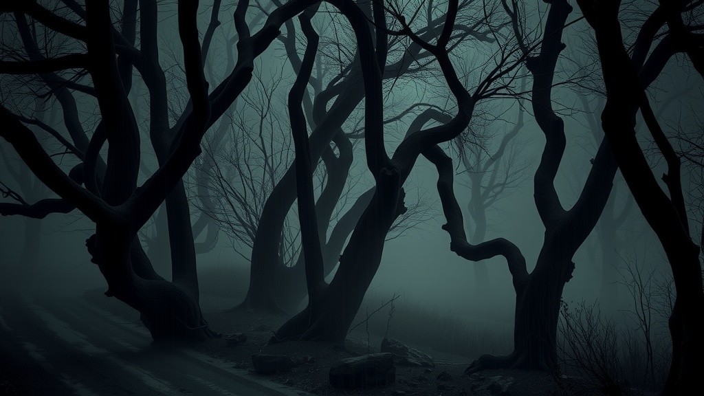 Lost in the Moonlit Forest: A Soul's Curse