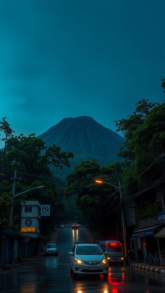 Misteri Tangisan Malam di Gunung Tangkuban Perahu