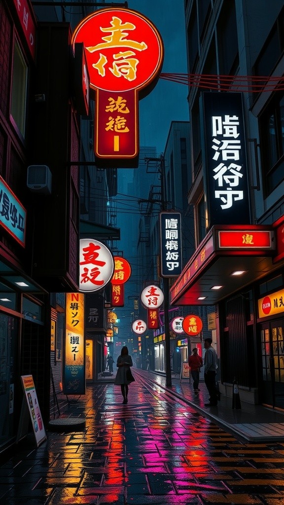 Neon Shadows: A Bladerunner Noir