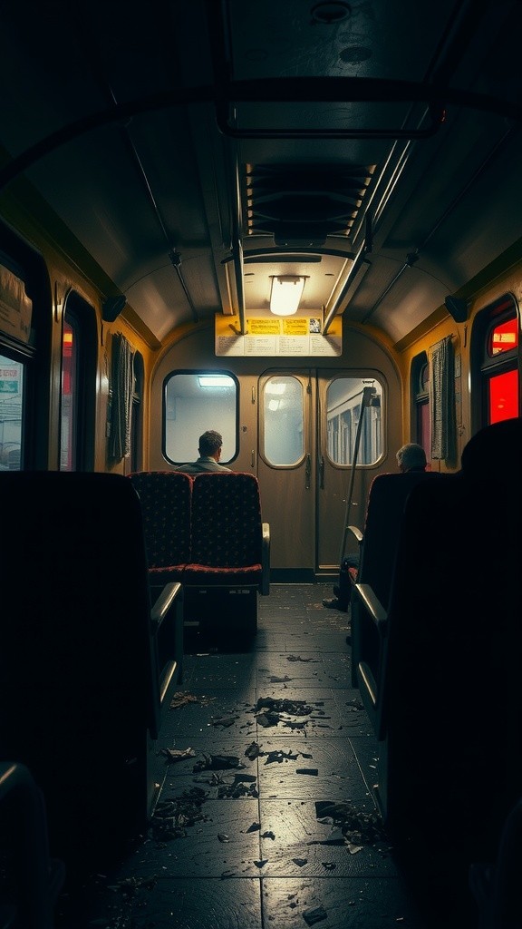 Shadows of the Abandoned Train