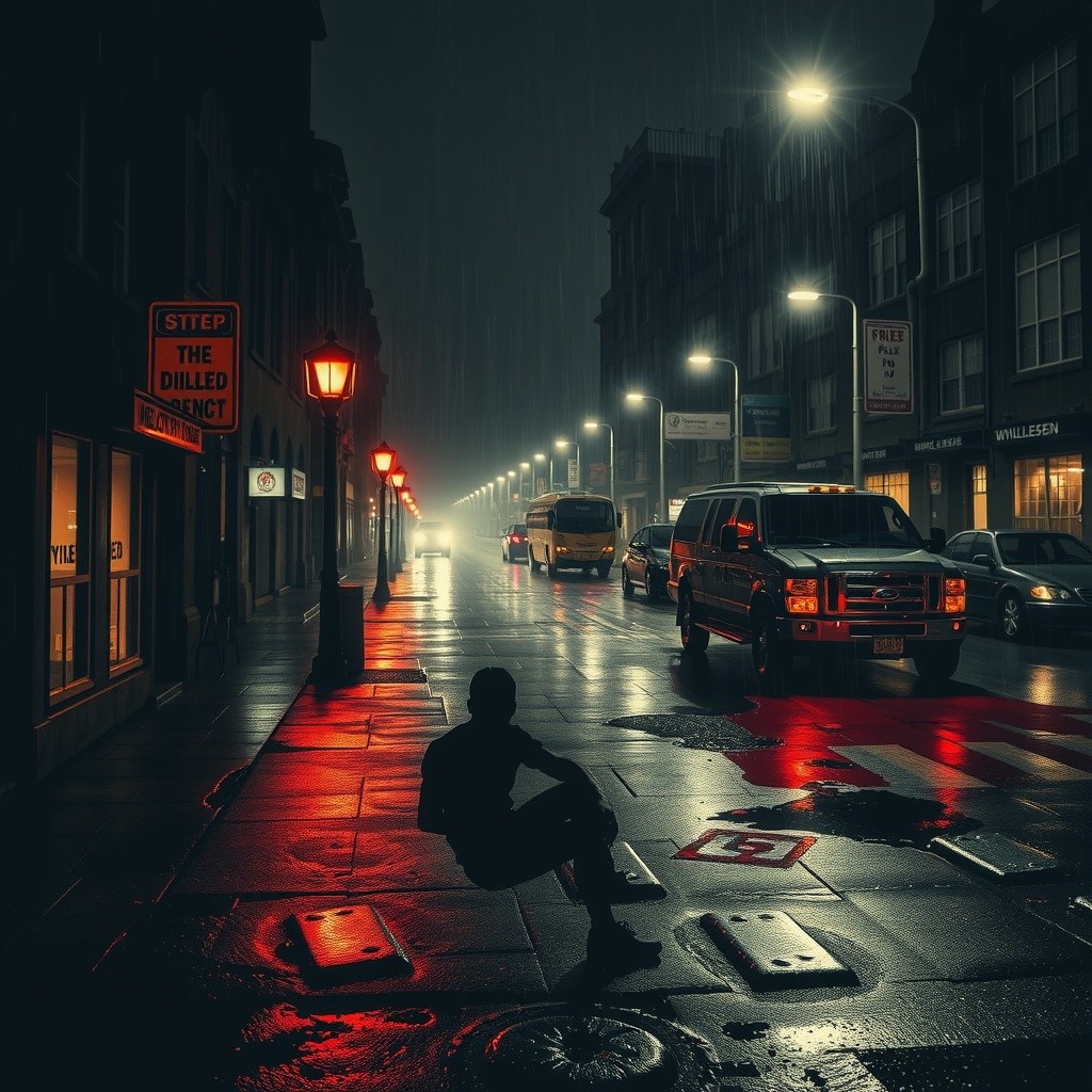 Hitchcockian Shadows: A Tale of Suspense
