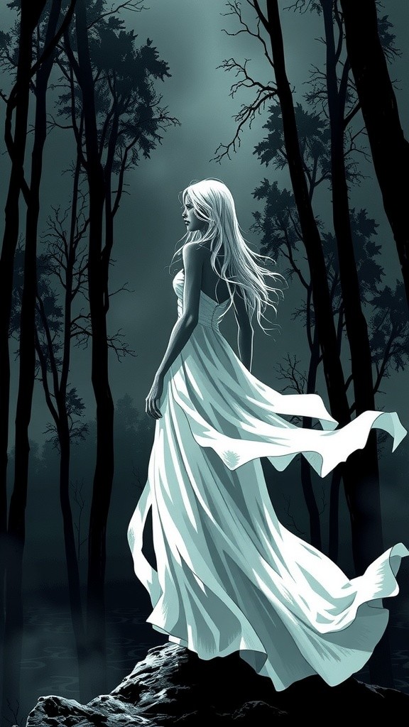 The Woman in White: A Haunting Mystery
