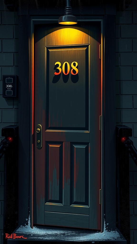Cermin yang Menghantui di Kamar 308