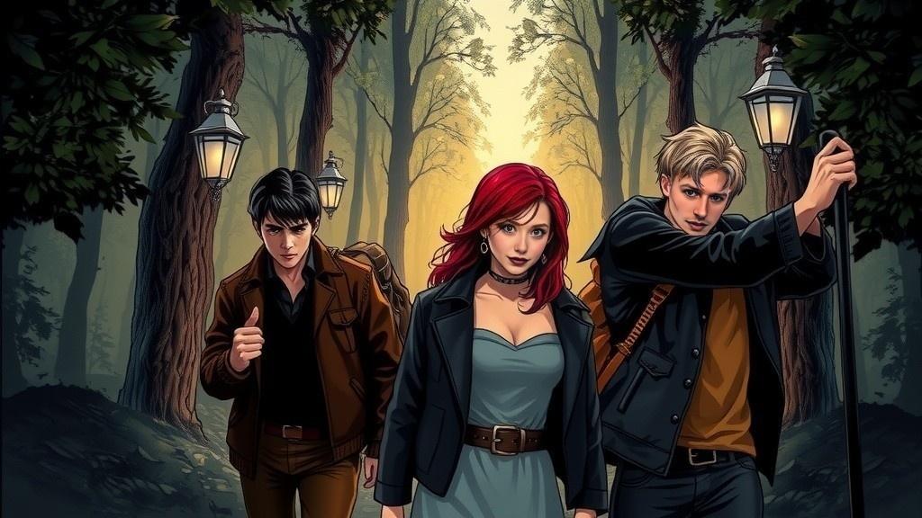 The Red Thread Chronicles: Whispers of the Forgotten Village
