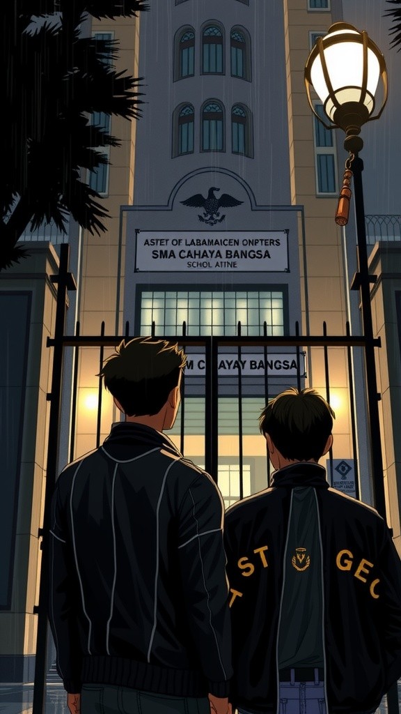 Misteri Lorong Timur di SMA Cahaya Bangsa