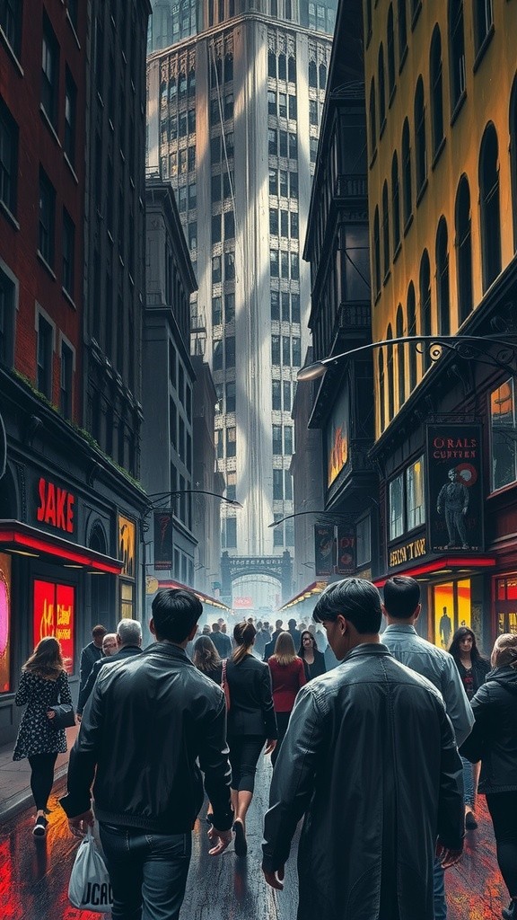 City Life and Quiet Moments