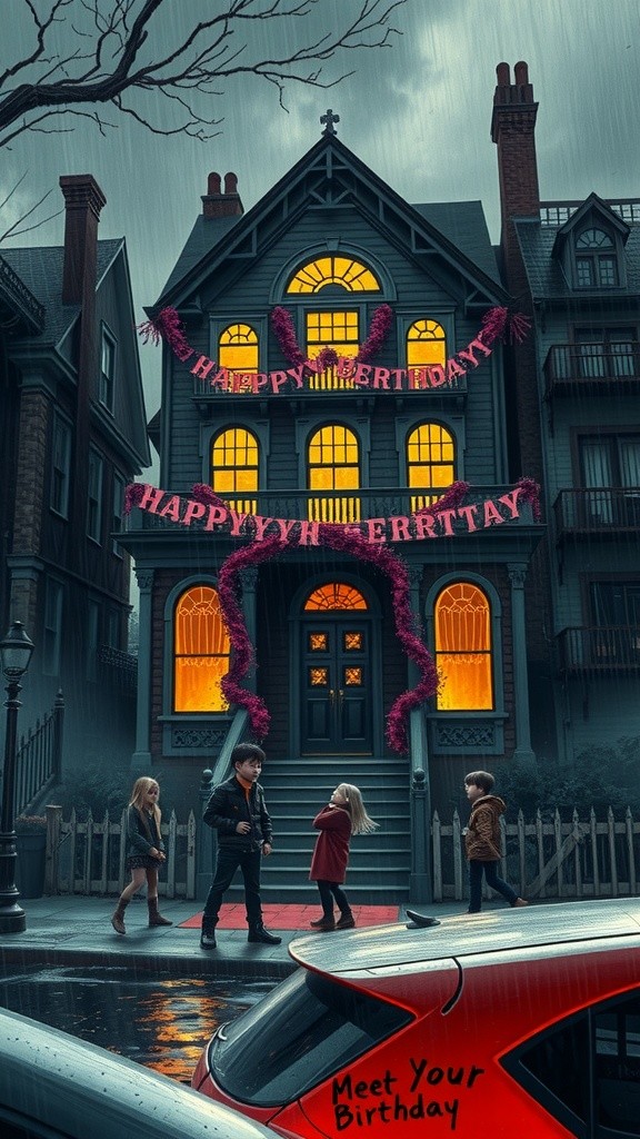 The Haunting Birthday Encounter