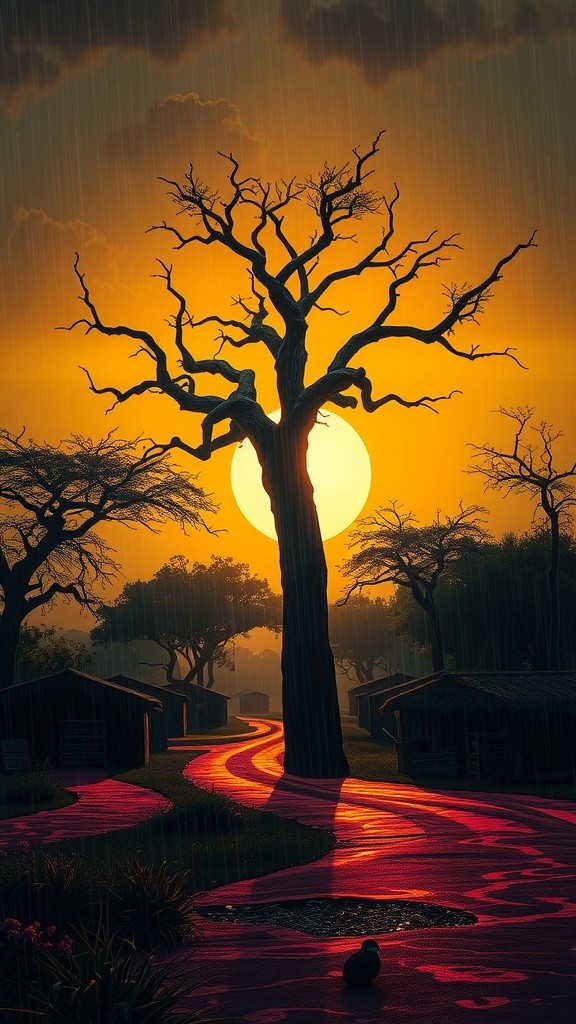 The Whispering Baobab Tree