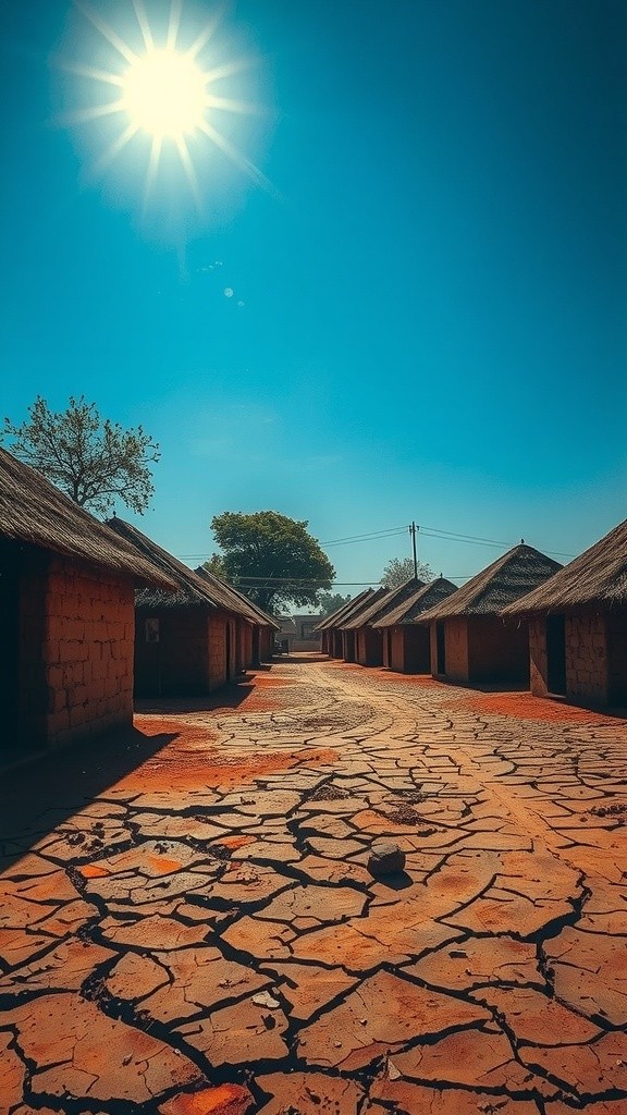 Lion Attacks Village