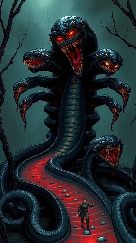 Menjelajahi Lernaean Hydra: Monster Berkepala Banyak dalam Mitologi Yunani