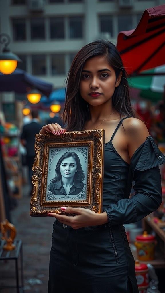 The Dark Figure in the Frame