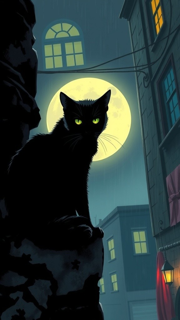 The Mysterious Black Cat