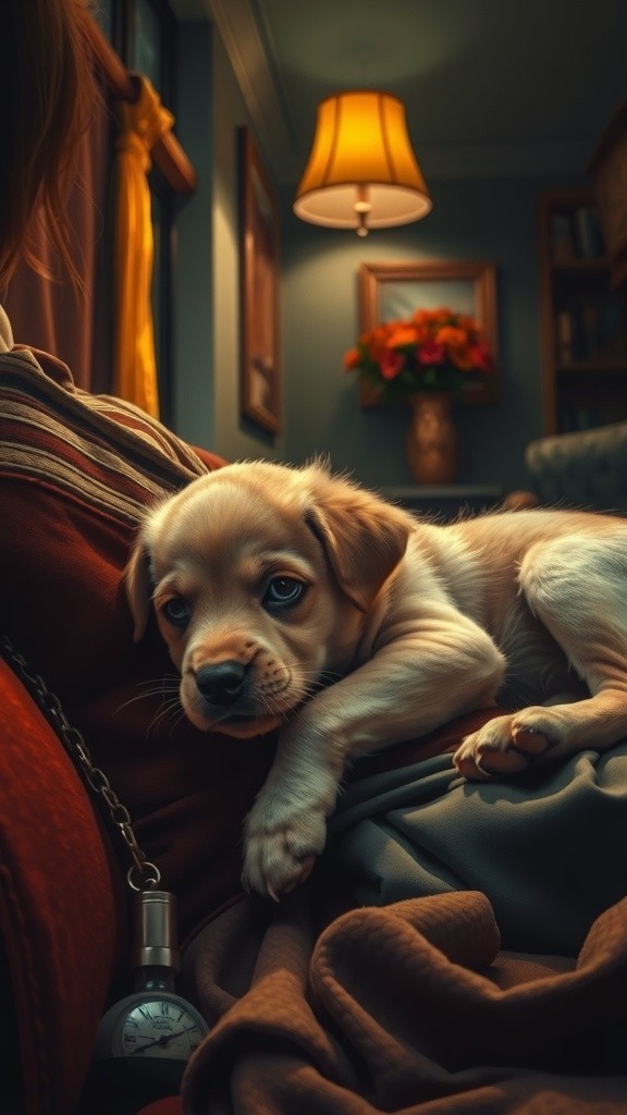 A Heartwarming Puppy Rescue from a Scientist's Lair