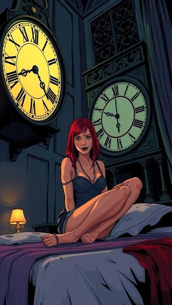 The Midnight Whisper: Mira's Clock