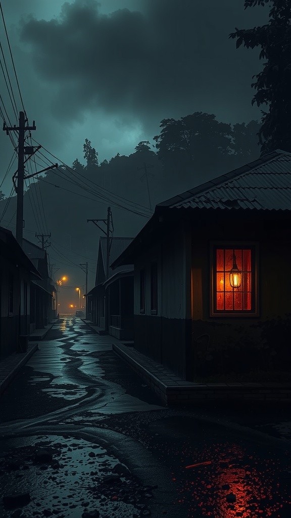 Kedatangan Misterius di Tengah Badai