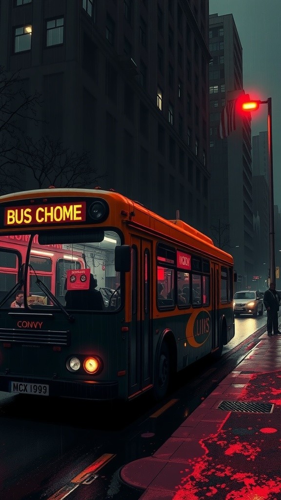 The Haunted Last Bus