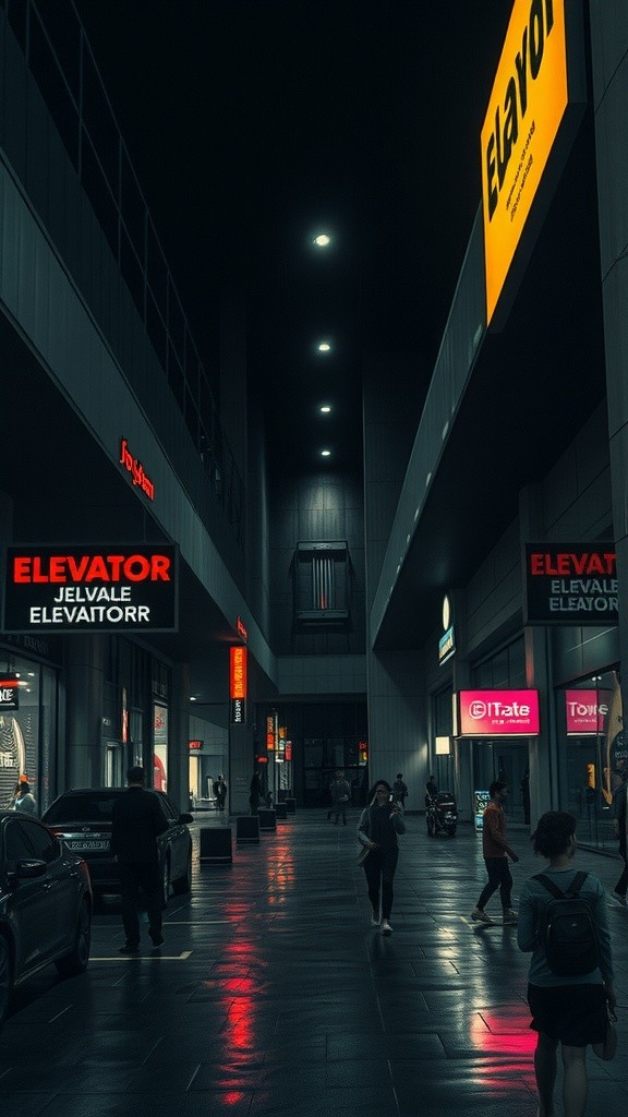 Lift Misterius di Mal Jakarta