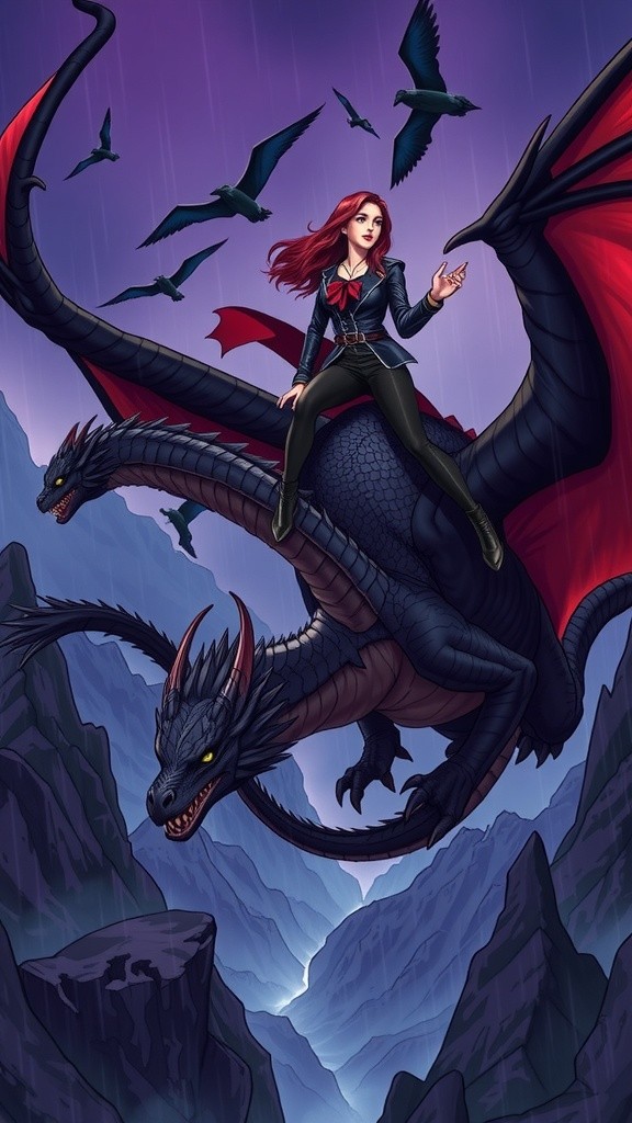 Forbidden Flames: A Dragon Rider's Love
