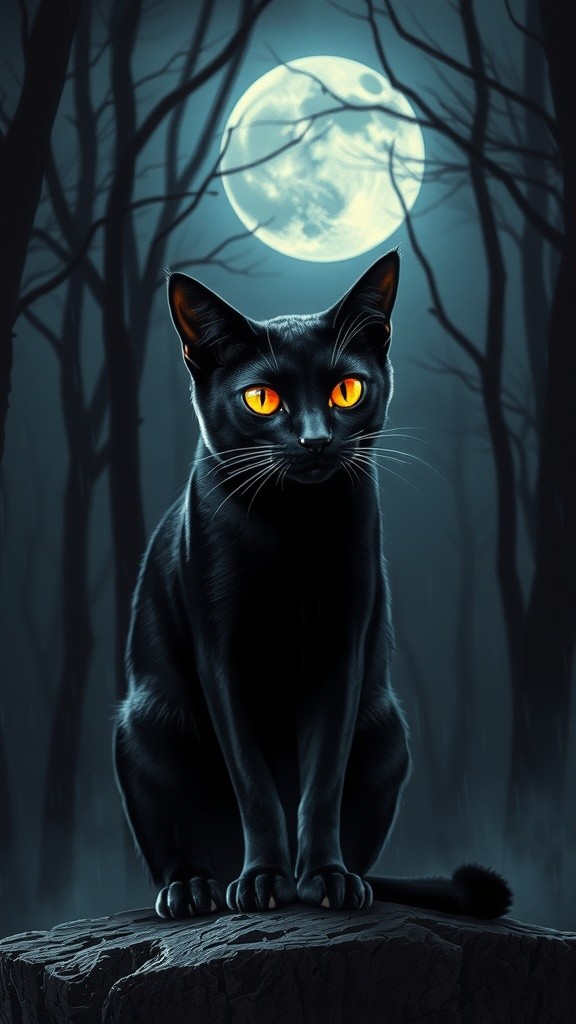 The Cat That Never Blinks: A Mysterious Curse Revealed